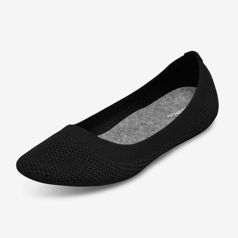 ALLBIRDS Women's flat Tree Breezers black Size 10